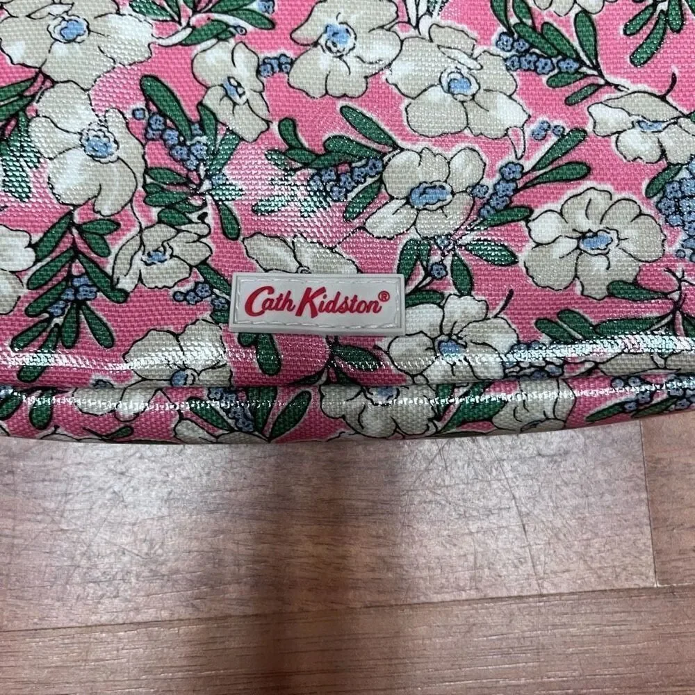 Cath Kidston Womens Floral Mini Lozenge Wallet Pouch Mayfield Blossom Pink